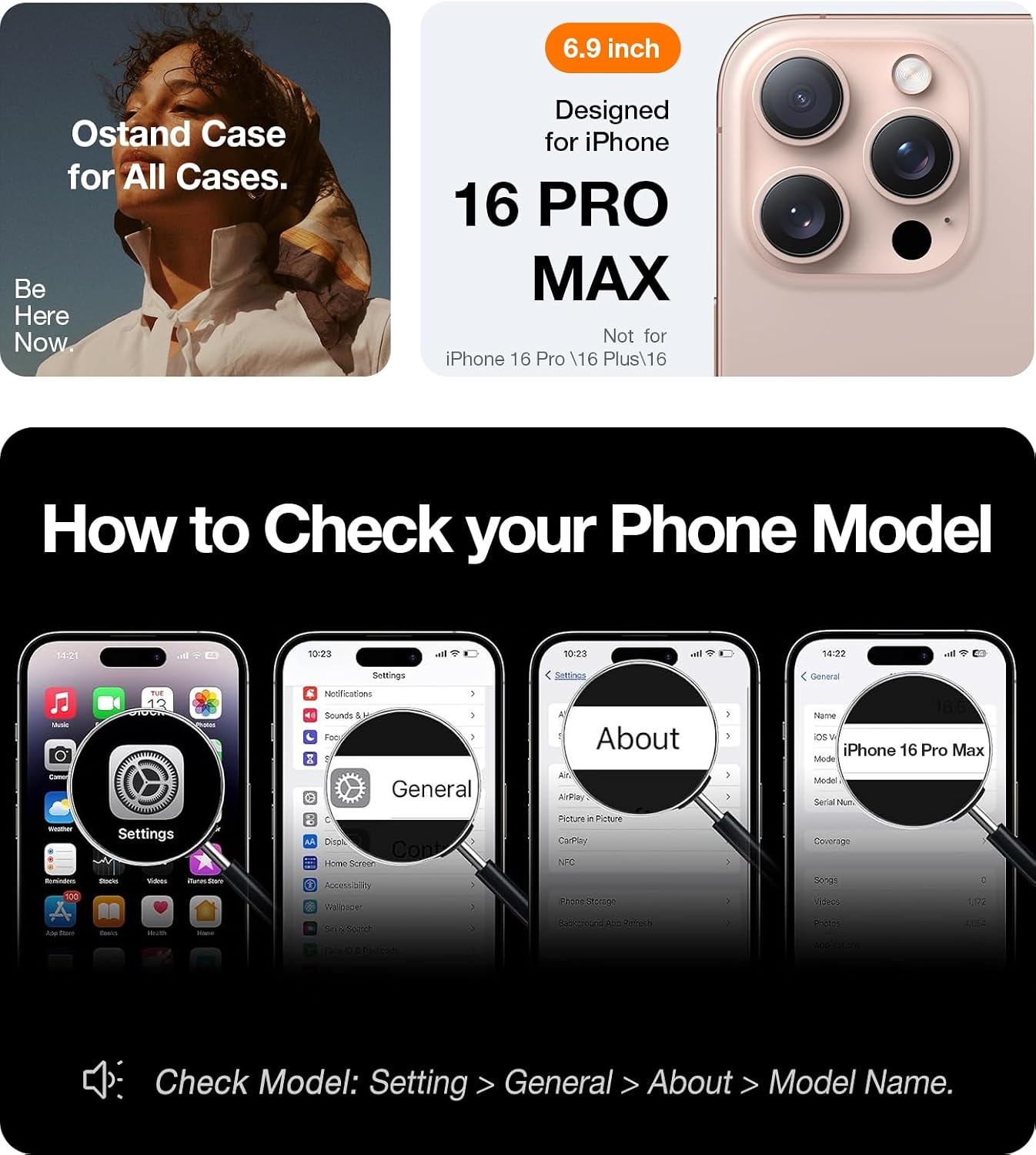Thumbnail 6 de TORRAS Desert Titanium iPhone 16 Pro Max Case 6.9