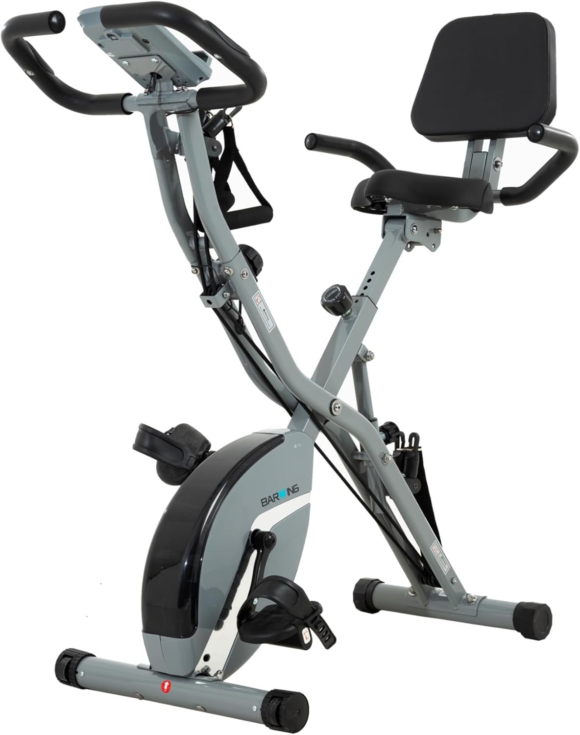Detalle de BARWING 5-in-1 Foldable Exercise Bike with 16-Level Magnetic Resistance