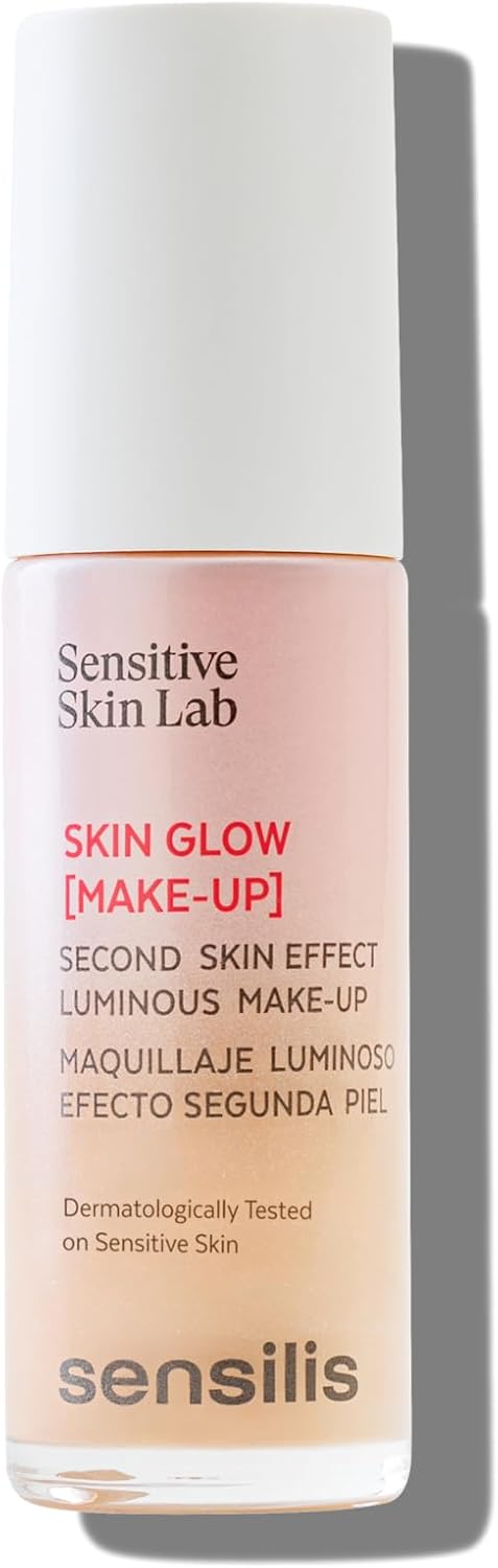 Detalle de Sensilis Skin Glow Make-Up: Base de maquillage antioxydante Sand, 30 ml