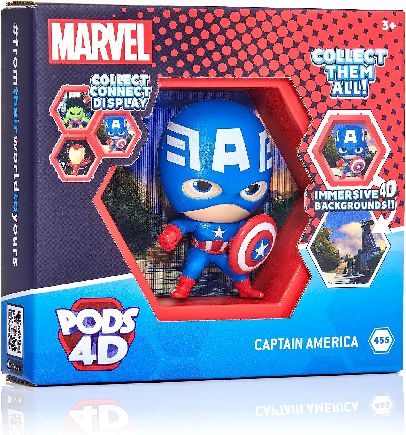 Thumbnail 1 de WOW! PODS Captain America 4D