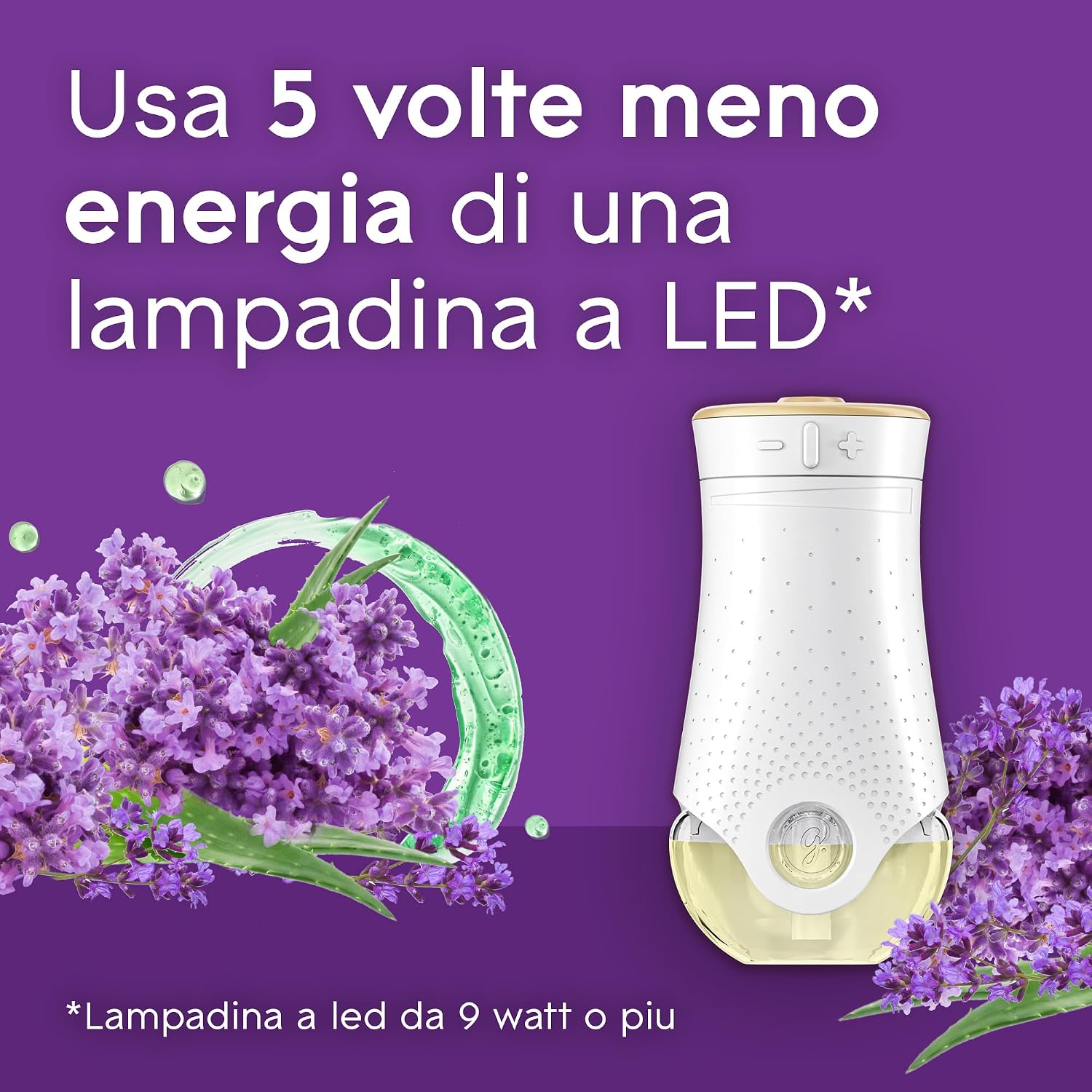 Thumbnail 4 de Glade Diffusore Elettrico per Ambienti con Olio Essenziale Lavanda & Aloe Vera – 3 Ricariche