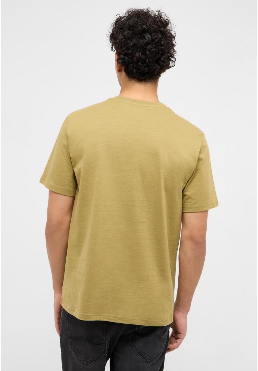 Detalle 2 de MUSTANG Herren Style Austin T-Shirt (1er Pack) – Bio-Baumwolle, Runde Ausschnitt