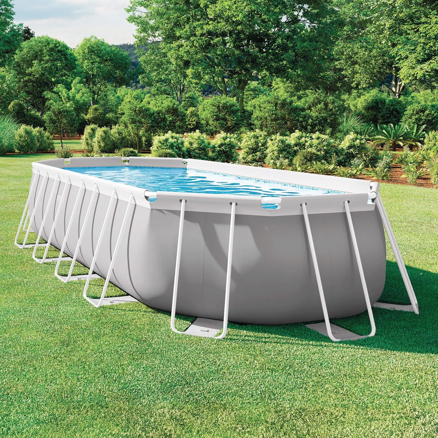 Detalle 2 de Intex 26798NP piscina oval prism 610x305 cm