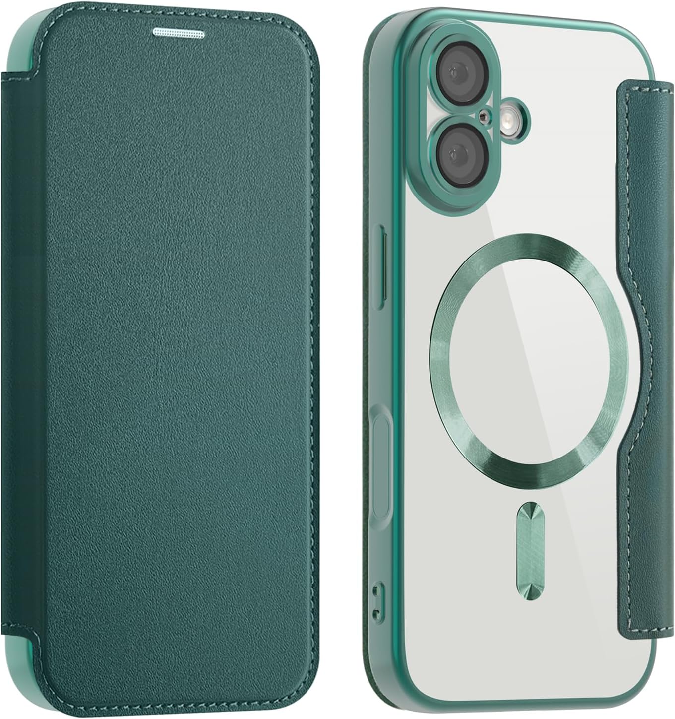 Detalle 2 de IMEIKONST Flip Wallet Case for iPhone 17