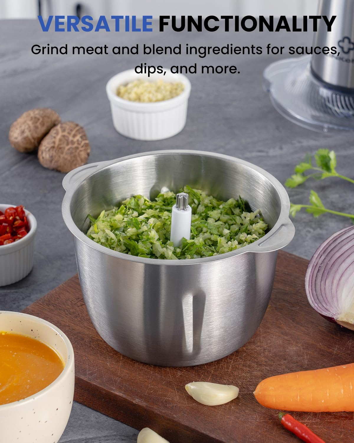 Detalle 1 de LINKChef Food Processor 1.5L