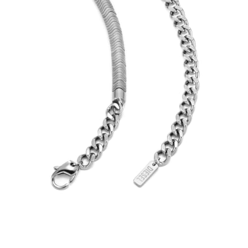 Thumbnail 4 de Diesel Collar de cadena bicolor en acero inoxidable