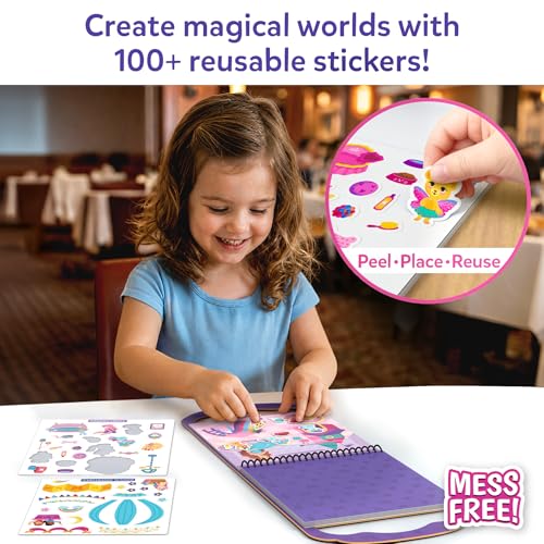 Thumbnail 1 de Skillmatics Peelies – Unicorns & Princesses, Reusable Sticker Activity Book