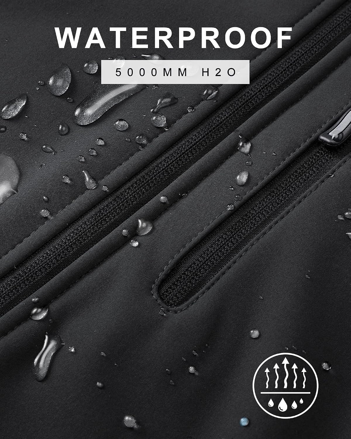 Detalle de 33,000ft Men's Waterproof Softshell Jacket