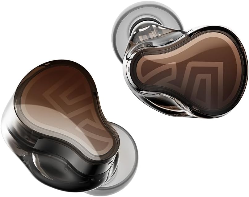 Detalle de SoundPEATS H3 Hi‑Fi In‑Ear Earbuds with LDAC & aptX Lossless, 55dB Hybrid ANC (Bluetooth 5.4) – Titanium black