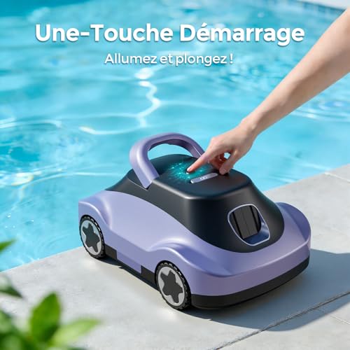Thumbnail 8 de Robot Piscine Bocxi C5 — Aspirateur sans Fil, 180 min d’autonomie, Auto-Parking pour piscines jusqu’à 200 m²