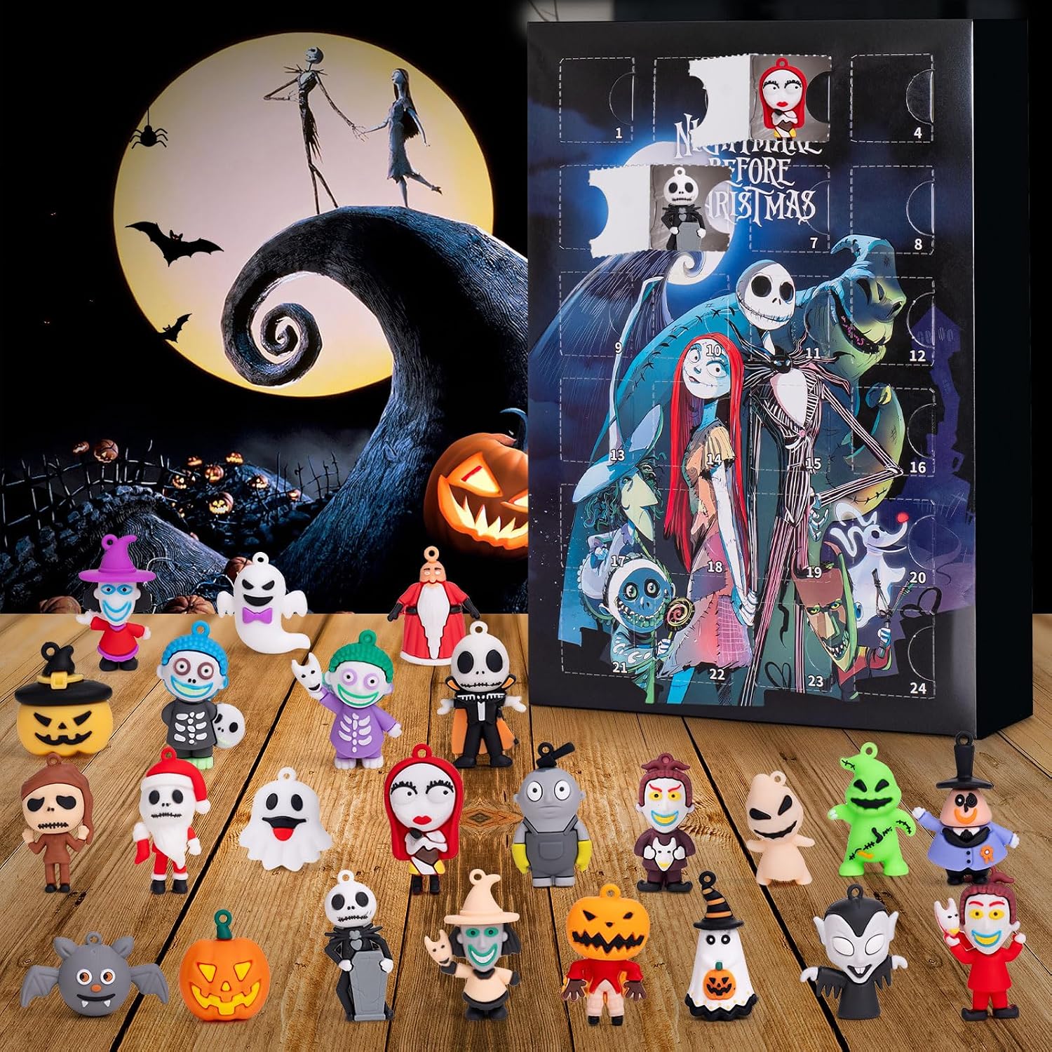 Detalle de Nightmare Before Christmas Advent Calendar 2026