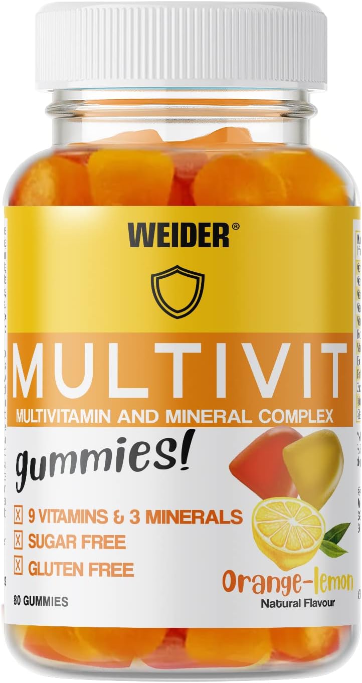 Thumbnail 5 de Weider Vitamin C Gummies (gominolas) 84 unités – sans sucre, sans gluten, arômes naturels