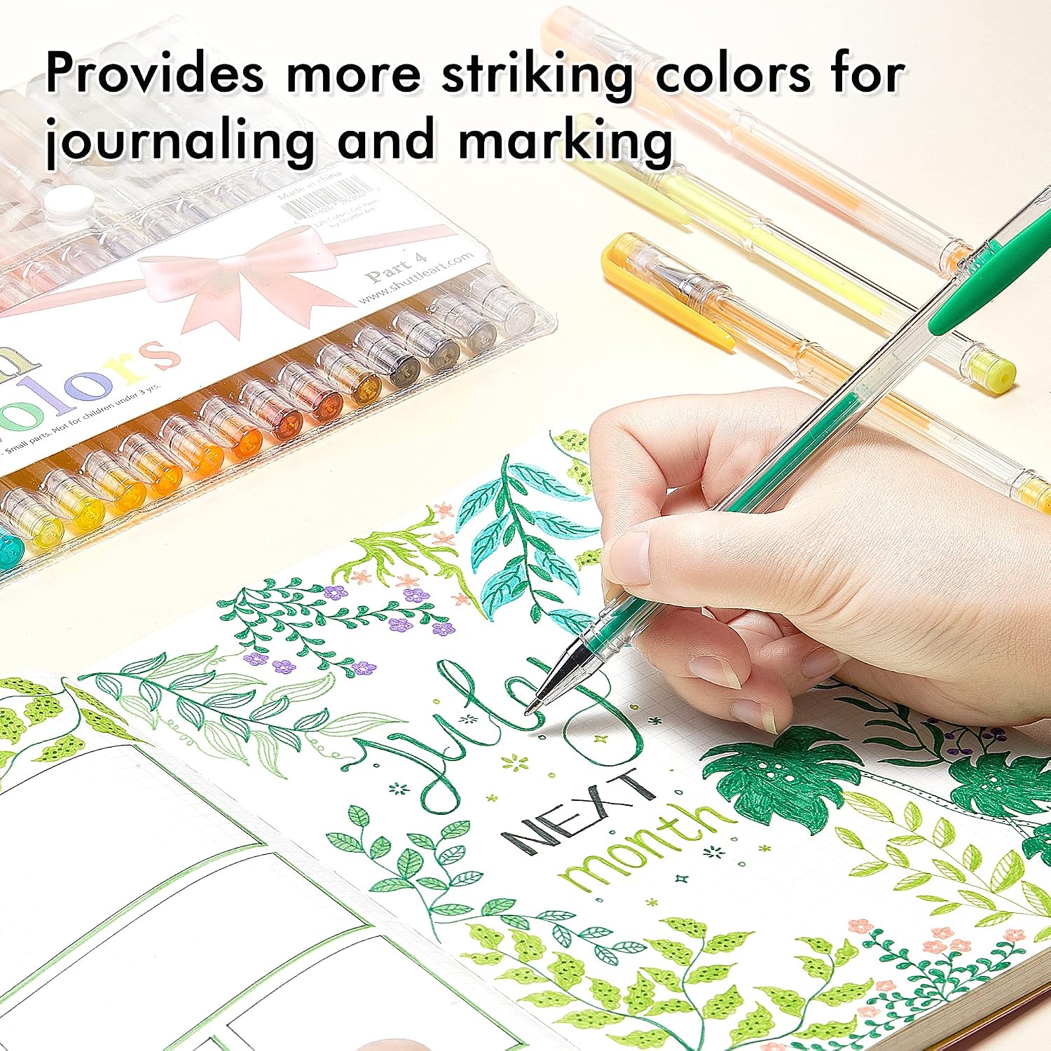Thumbnail 4 de Shuttle Art Gel Pens 120-colour set for colouring 🎨