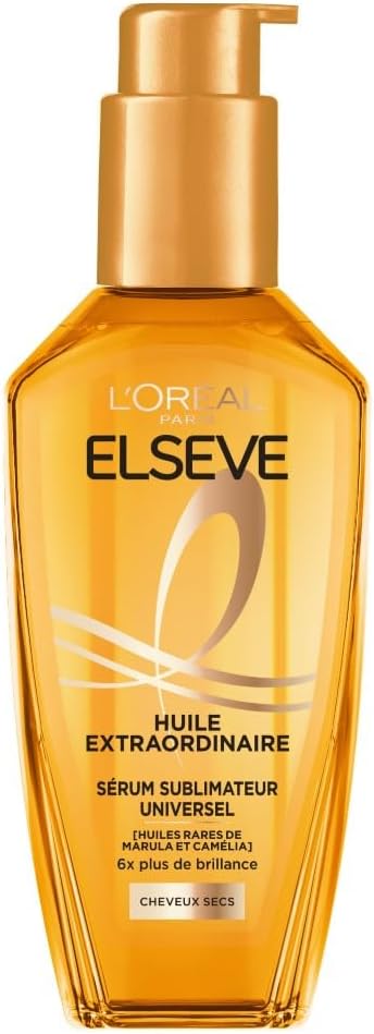 Detalle de L’Oréal Paris Elseve Huile Extraordinaire — soin nourrissant multi-usages sans rinçage (100 ml)