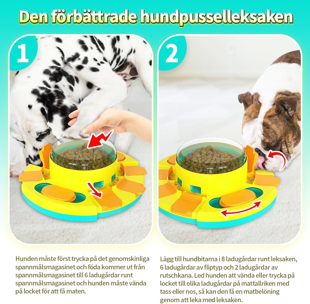 Detalle 2 de CAROZEN Hundespielzeug 6 Fächer