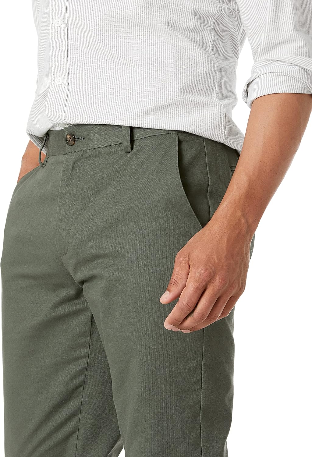 Thumbnail 2 de Amazon Essentials Men's Straight Fit Wrinkle-Resistant Flat-Front Casual Chino Trousers