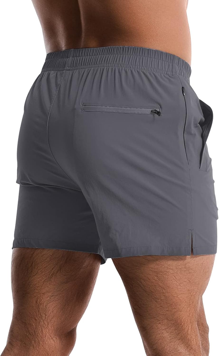 Thumbnail 3 de Lempue 2-Pack Men’s 5-Inch Quick-Dry Athletic Shorts with Pockets