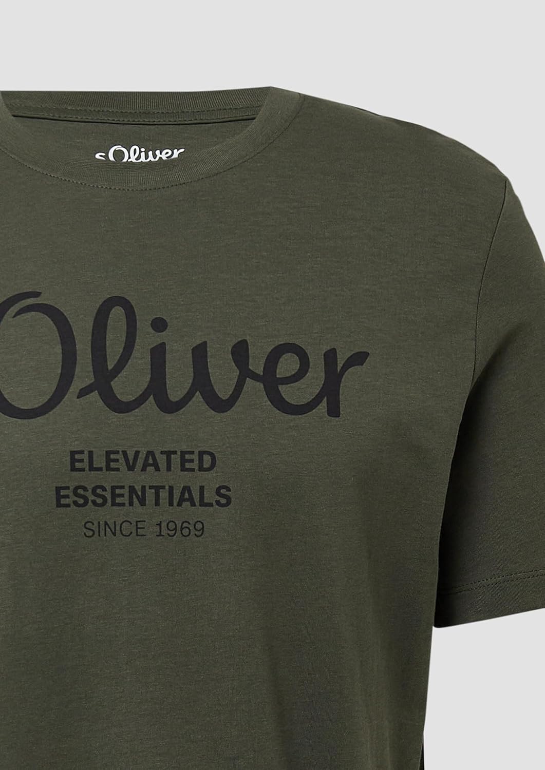 Thumbnail 5 de s.Oliver T-Shirt aus Baumwolle mit Label-Print – Regular Fit, Front-Print