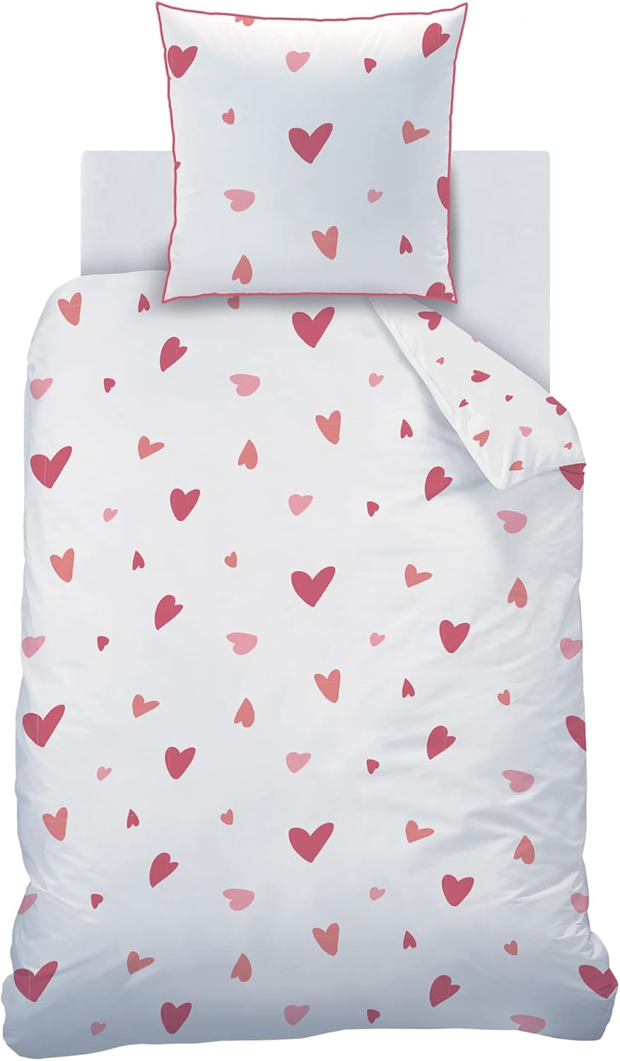 Thumbnail 2 de MATT & ROSE parure de lit enfant fille réversible 140x200 cm en 100% coton (housse + taie)