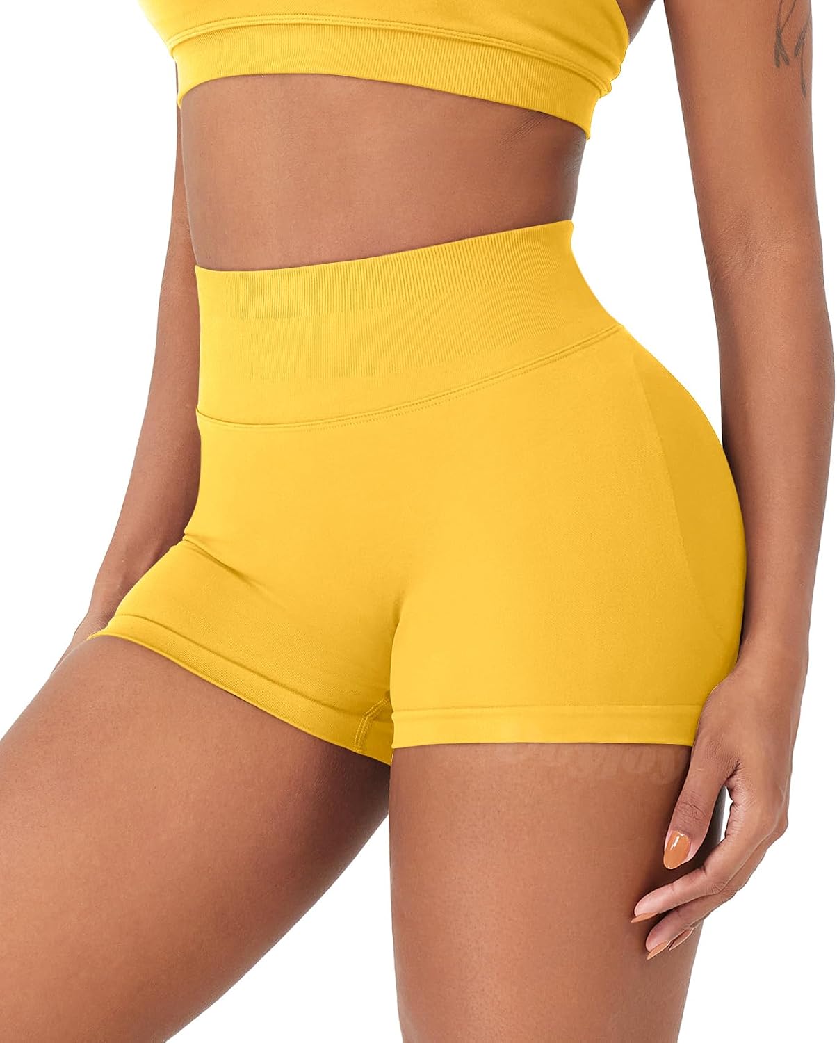 Detalle de VOYJOY Women's Workout Shorts