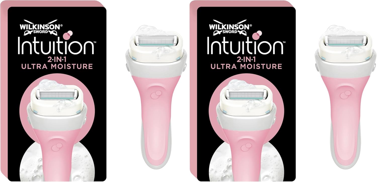 Thumbnail 6 de Wilkinson Sword Intuition Ultra Moisture women’s razor handle and blade (no shaving gel needed) — 1 pack