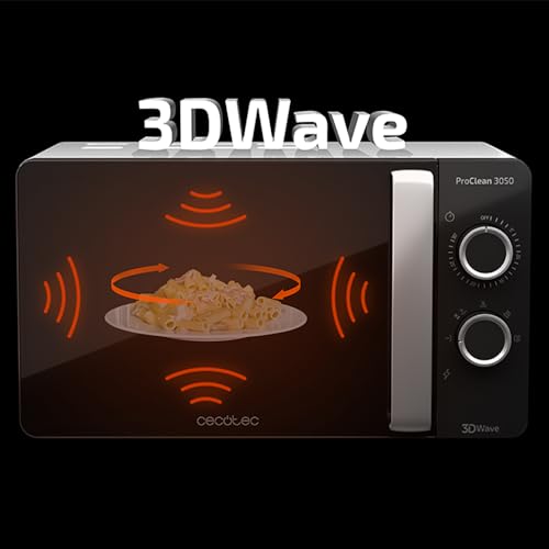 Thumbnail 5 de Cecotec Micro-ondes ProClean 3050 20 L – design noir et argent, 700 W