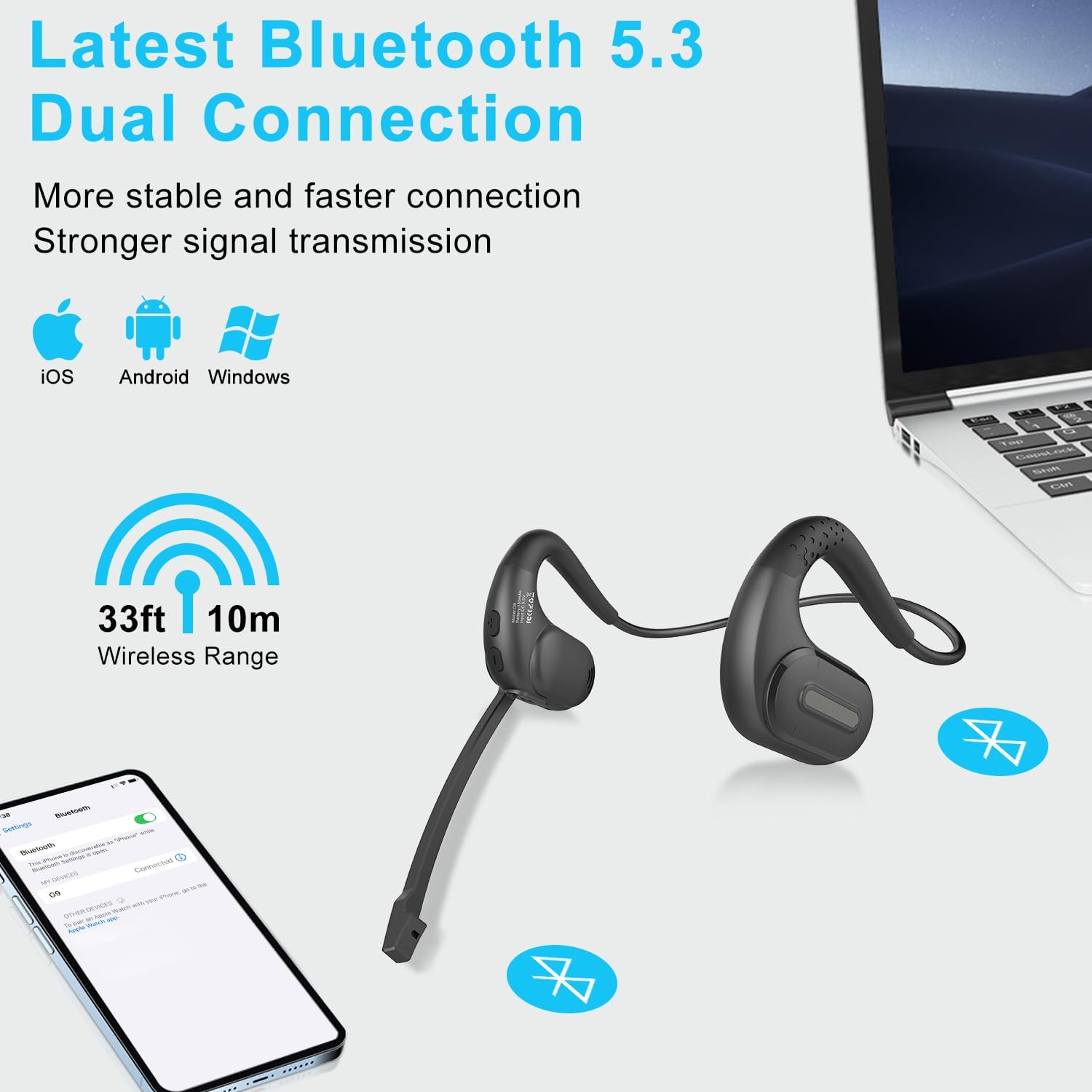 Thumbnail 6 de iDIGMALL G9 Bluetooth headset 12H
