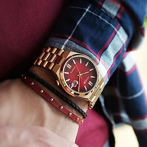 Detalle de Citizen NJ0153-82X – Tsuyosa Kollektion: klassisches Design trifft mechanischen Antrieb