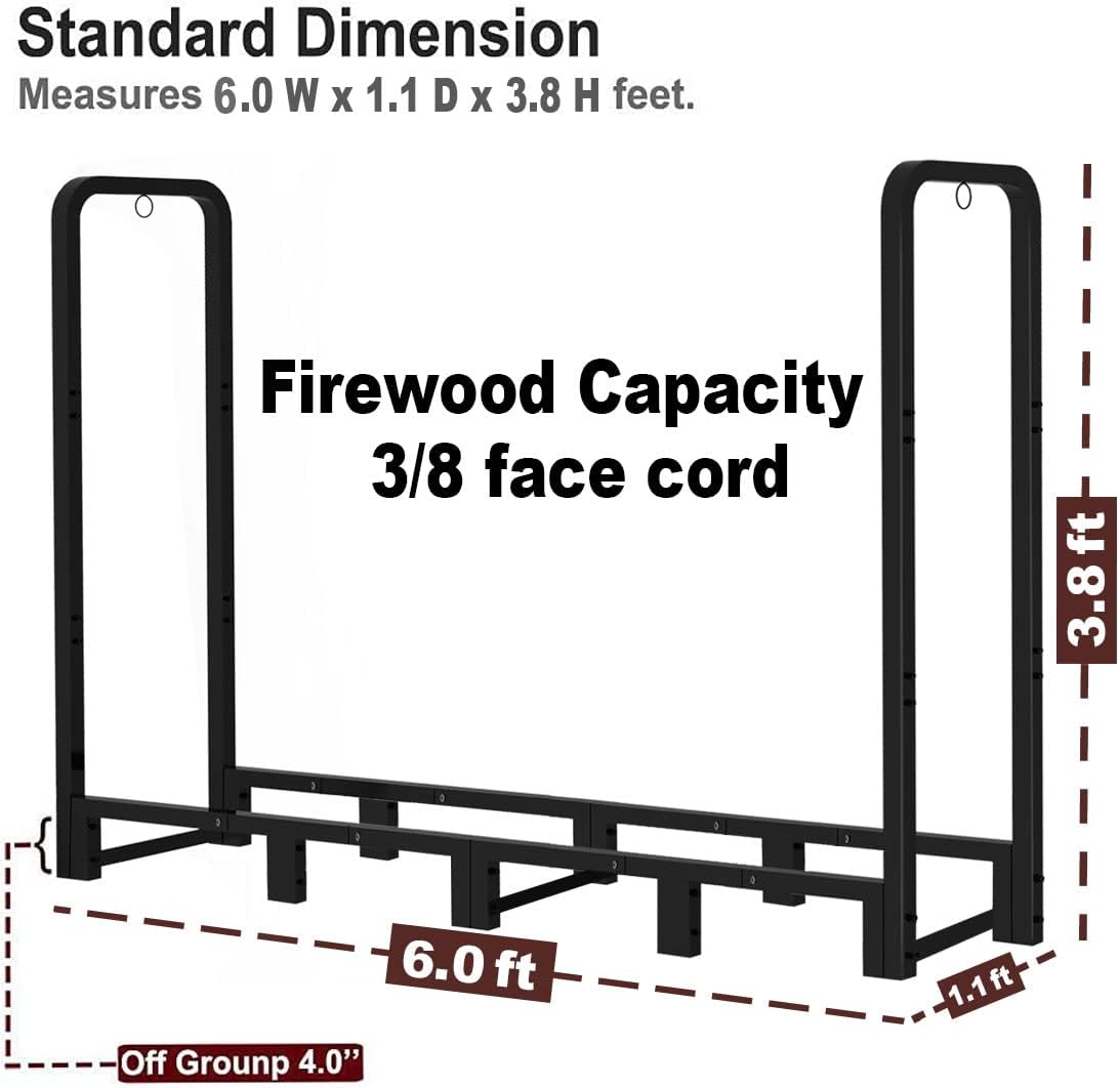 Thumbnail 3 de Artibear Firewood Rack 6 ft