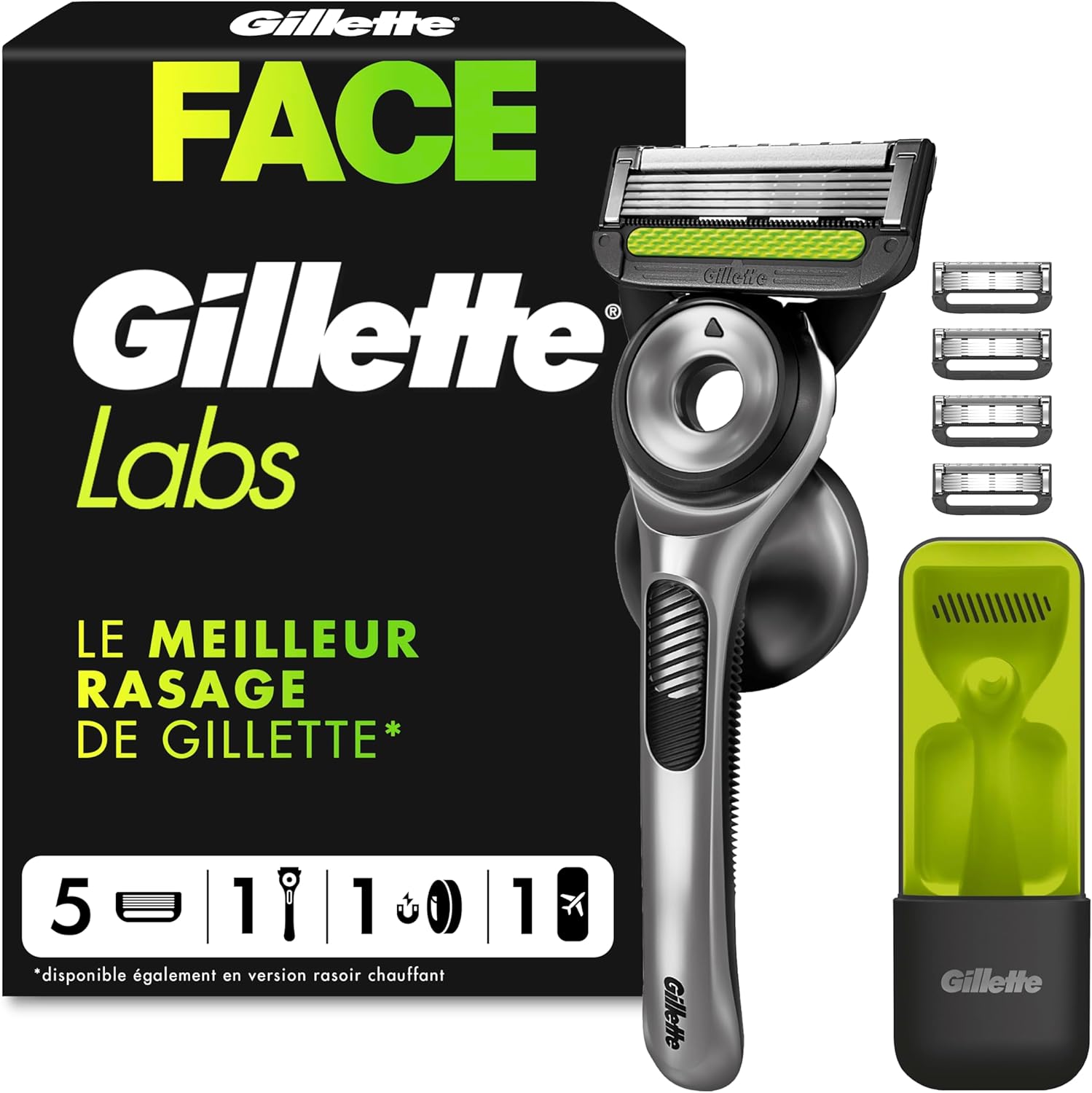 Detalle de Gillette Labs Rasoir 5 lames 🪒