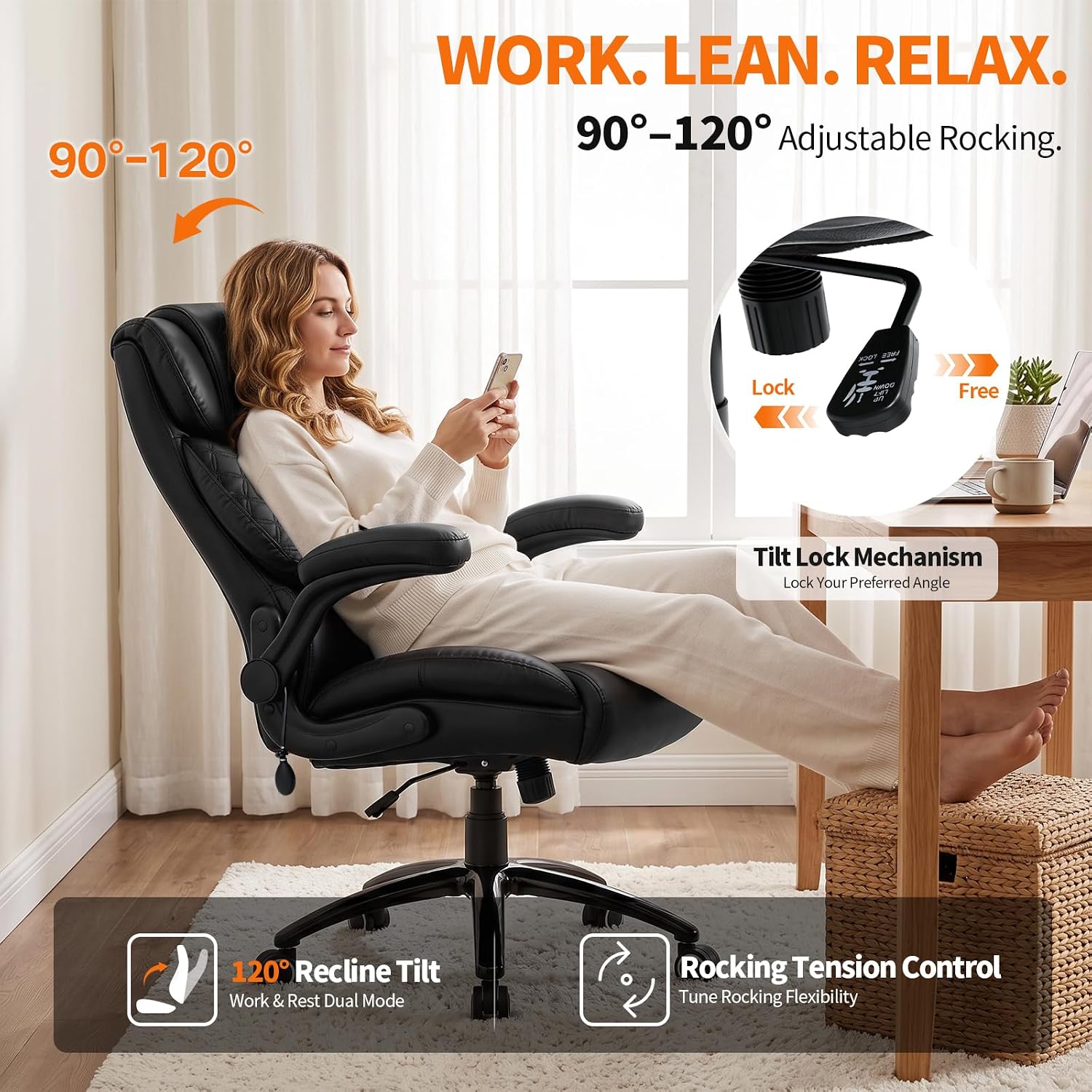 Detalle 2 de EGSEAT Office Chair, 500 lbs
