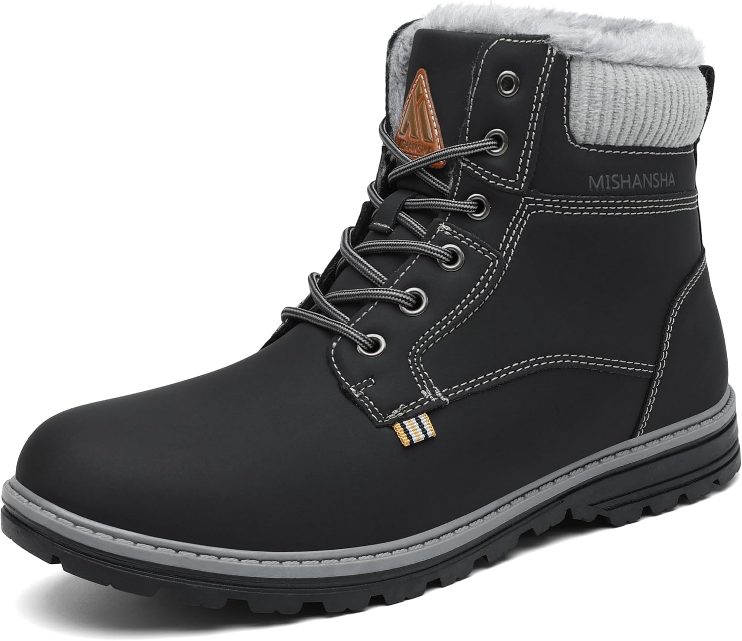 Detalle de Mishansha Winterschuhe wasserdicht Gr.36-48