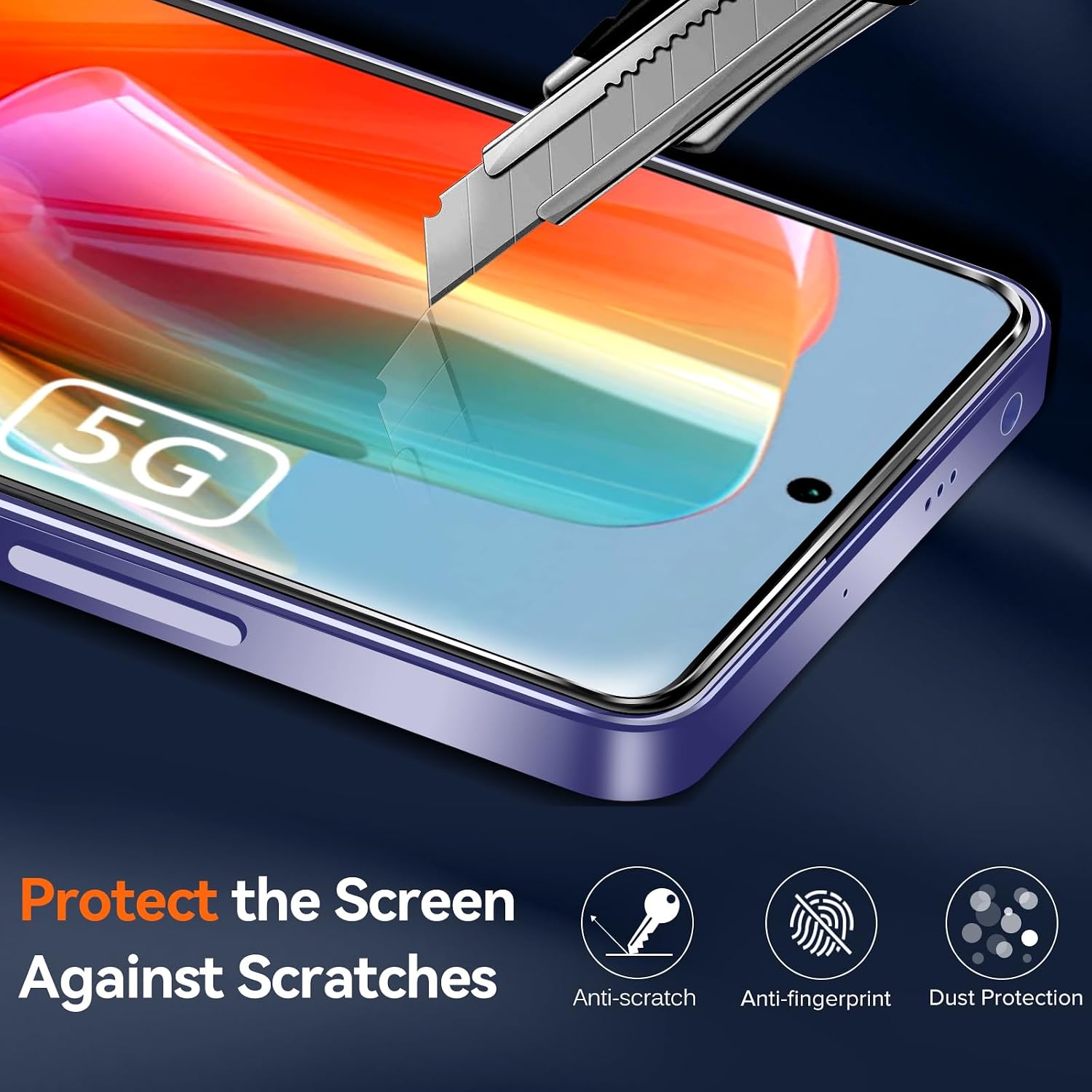 Thumbnail 2 de ivoler Funda Transparente con Cristal para Xiaomi Redmi Note 13 Pro 5G