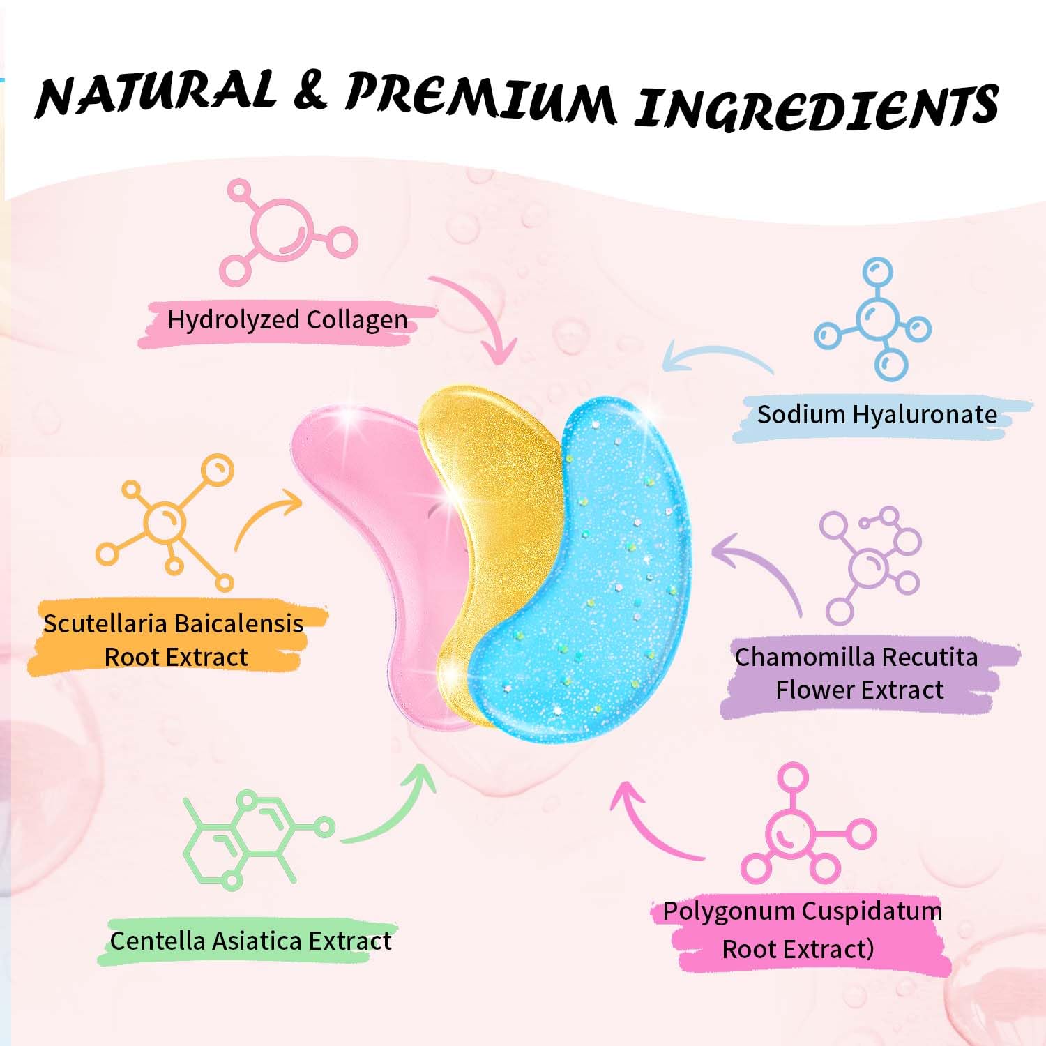 Thumbnail 3 de Onespring Eye Masks (24 Pairs): 3-Formulation Under-Eye Patches for Puffiness, Dark Circles & Fine Lines