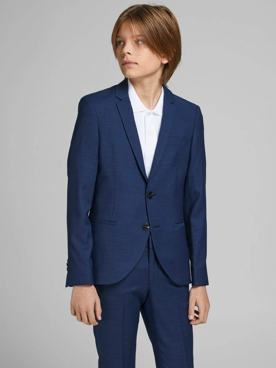 Detalle de JACK & JONES Jprsolaris Blazer Jr – Blazer per Bambini e Ragazzi (Pacco da 1)