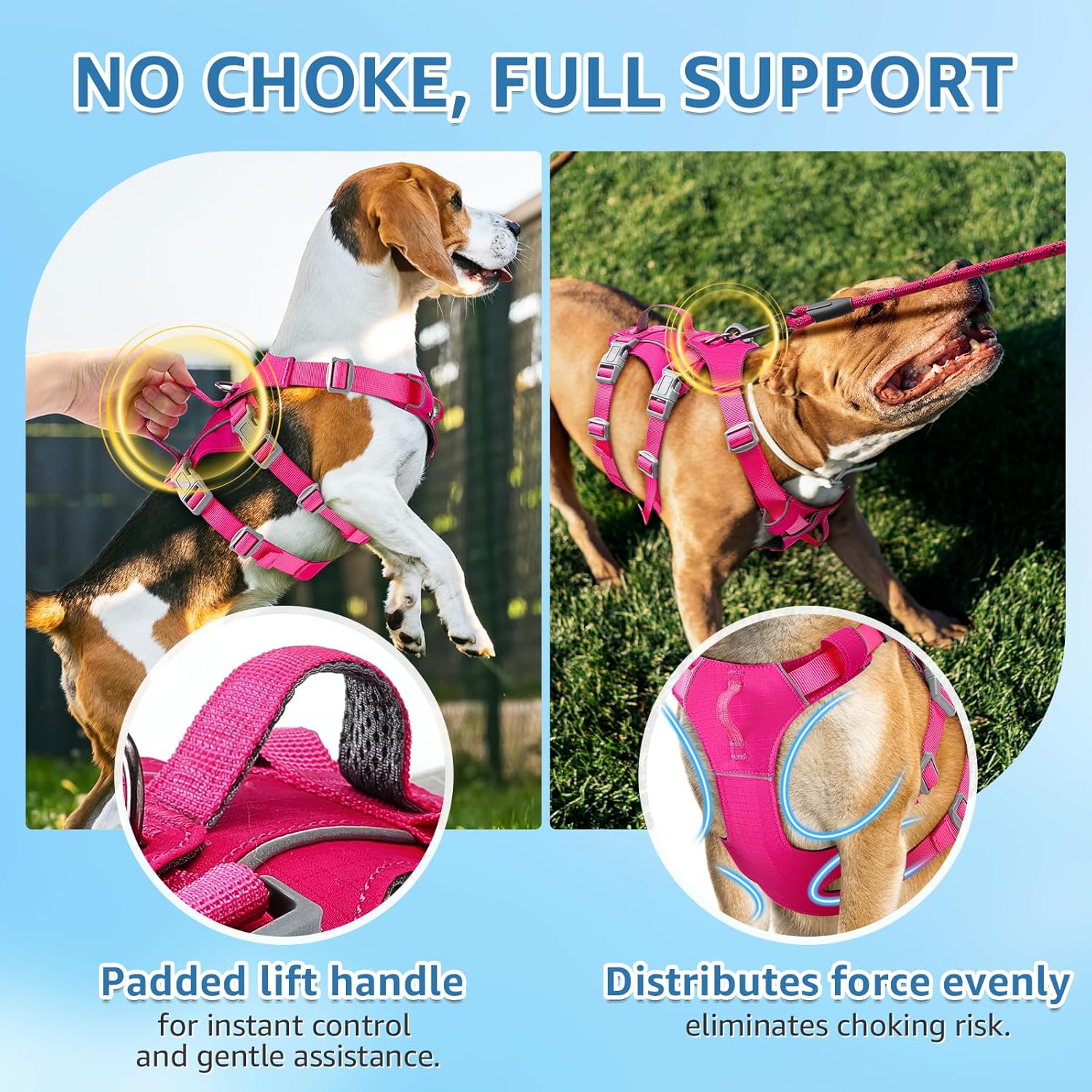 Thumbnail 5 de Eyein Escape Proof Dog Harness Large Dog