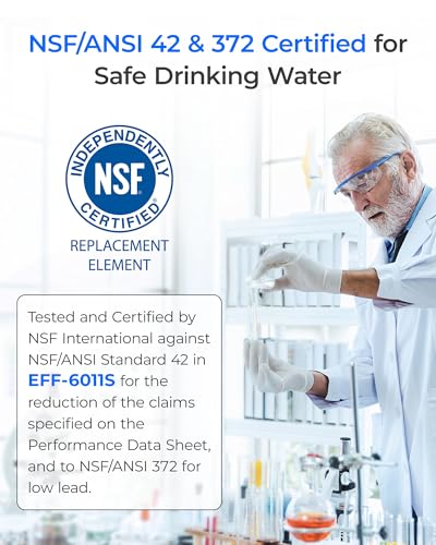 Detalle de Waterdrop Fridge Water Filter Replacement for Samsung DA29-00003G (2-Pack)
