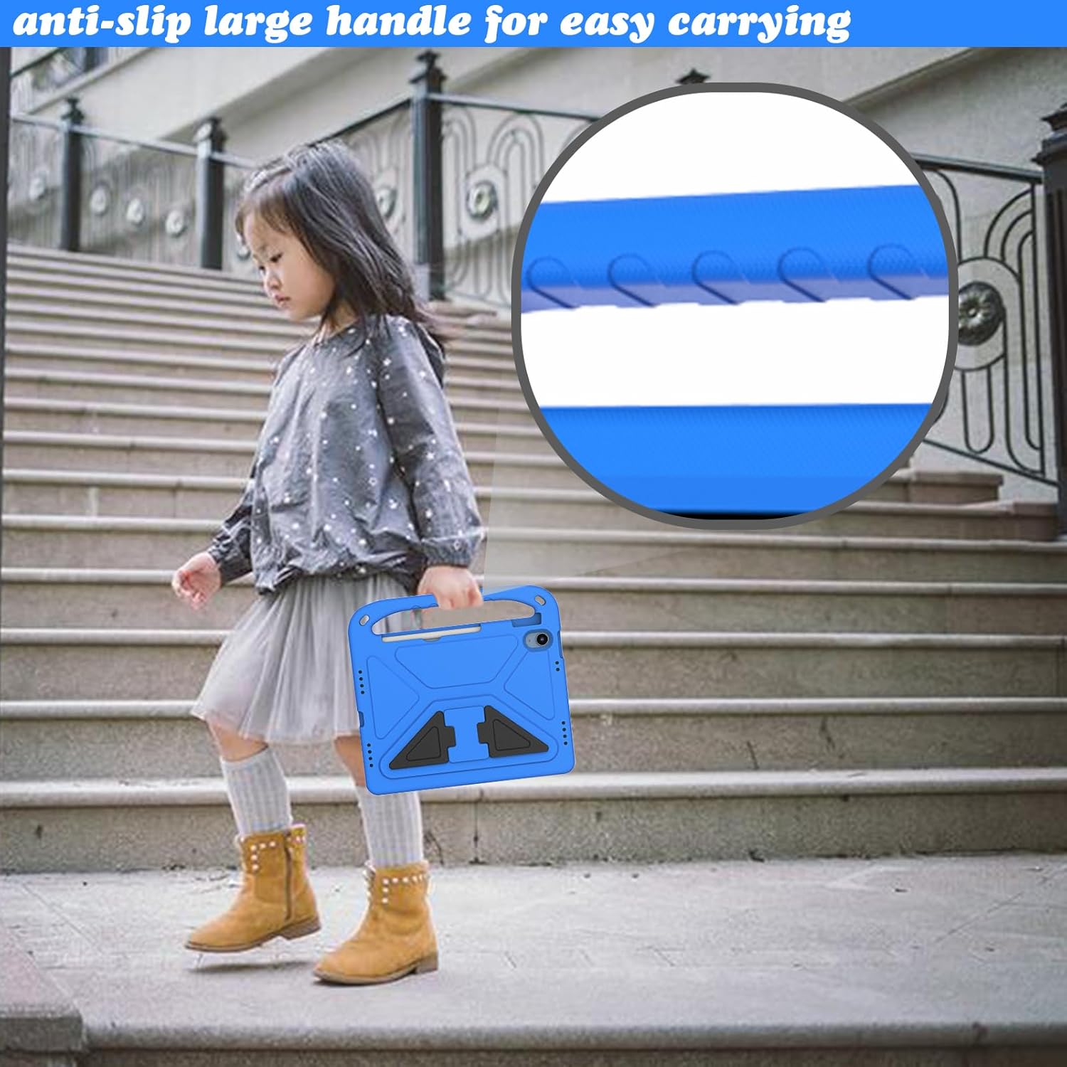 Thumbnail 4 de GOZOPO Kids Case for iPad A16 11th Gen and iPad 10th Gen: Lightweight, Shockproof Protection with Foldable Stand