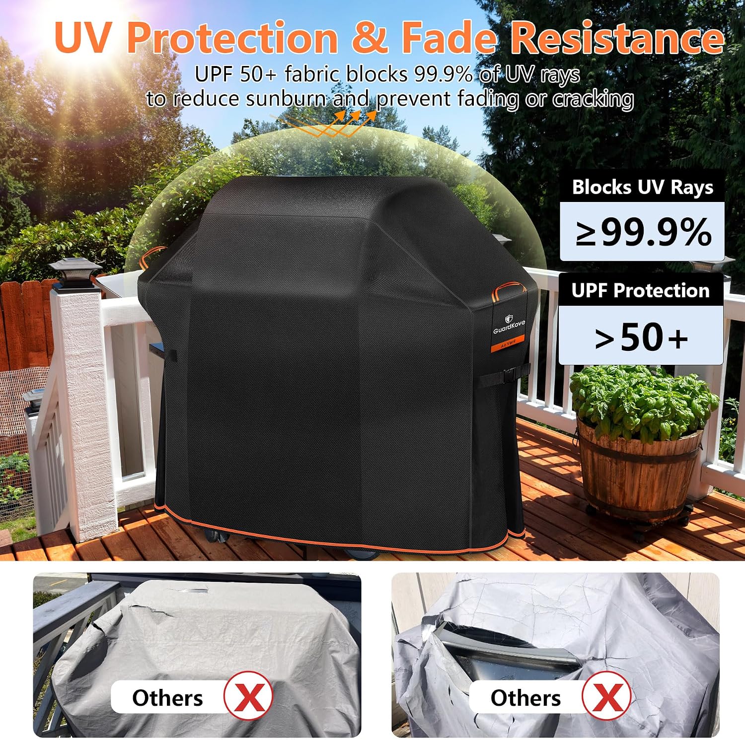 Thumbnail 4 de GuardKove 60"KL-009 60-Inch Grill Cover, 1000D Oxford Fabric