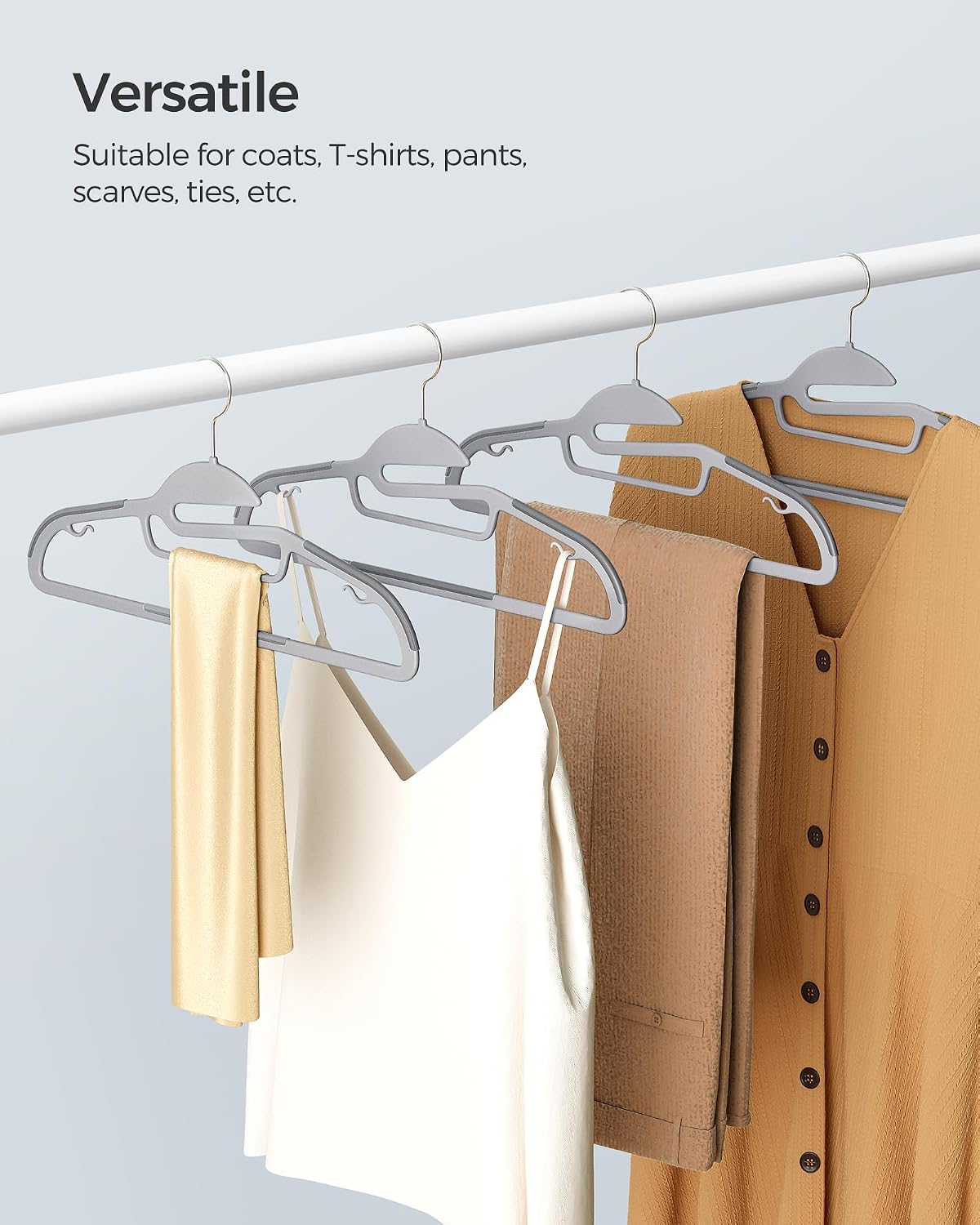 Thumbnail 6 de SONGMICS Plastic Coat Hangers