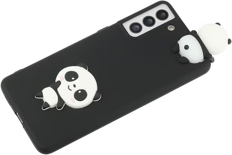 Detalle de SEHEYA Panda Hülle für Samsung Galaxy A36 5G – Silikon Smartphone-Hülle mit 3D Panda Motiv