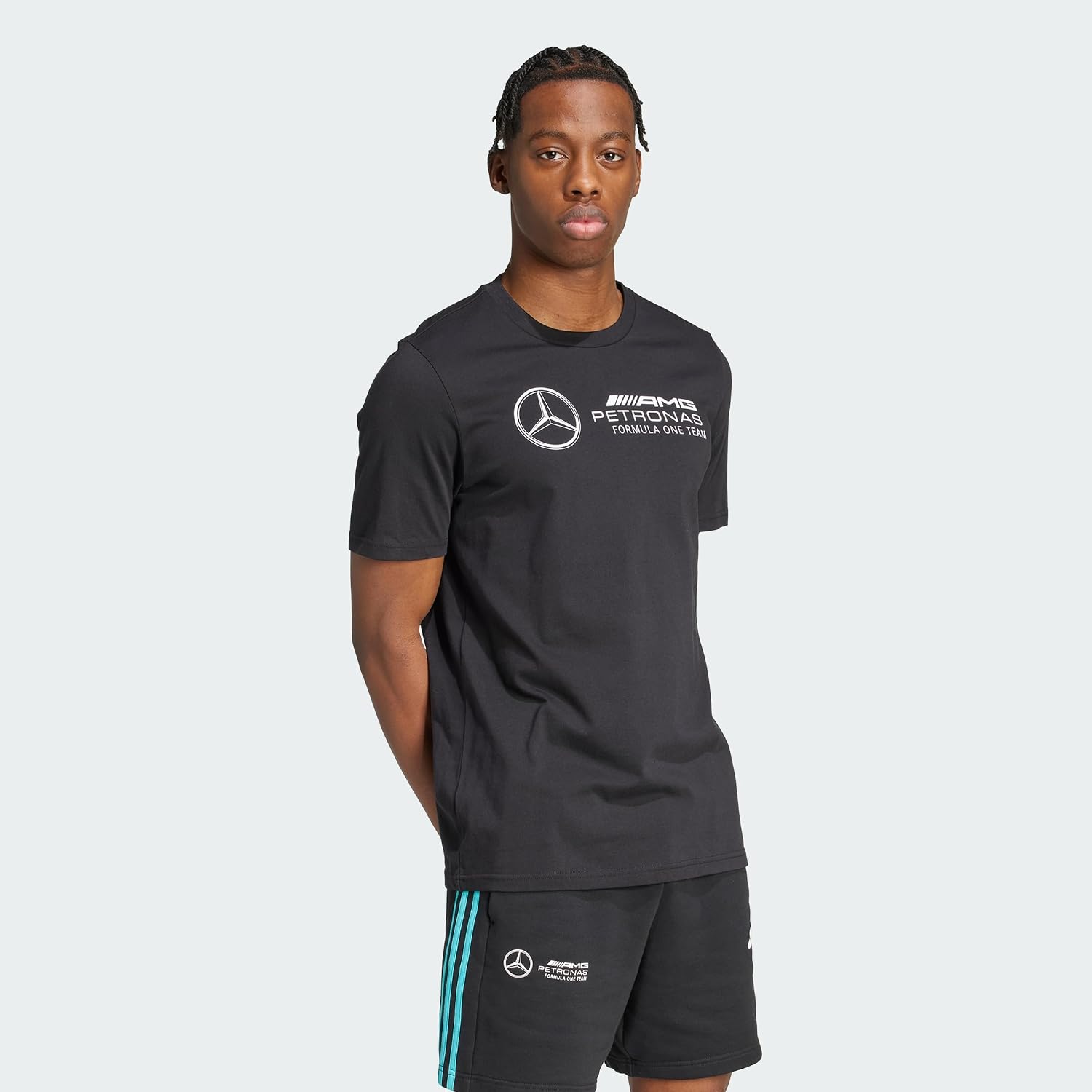 Detalle de adidas Mercedes‑AMG Petronas F1 Team DNA Graphic Tee - T-Shirt Homme