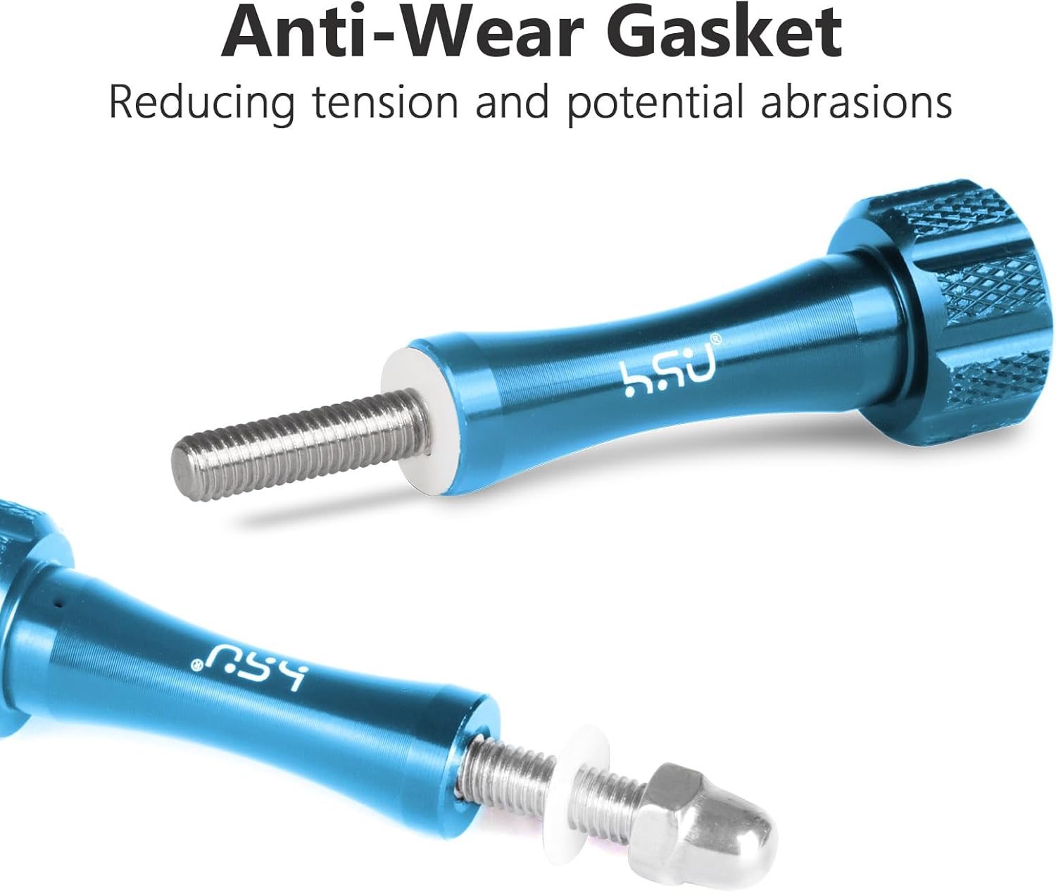 Thumbnail 4 de HSU Aluminum Alloy Thumbscrew Set for GoPro – Extended Connection Screws with Precision CNC Build