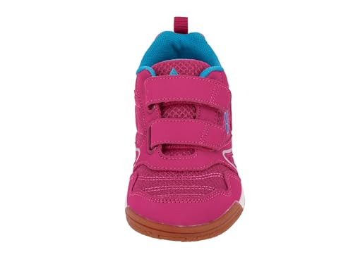 Detalle de Lico Boulder V Hallenturnschuhe für Kinder – Pink/Türkis, Größe 35 EU