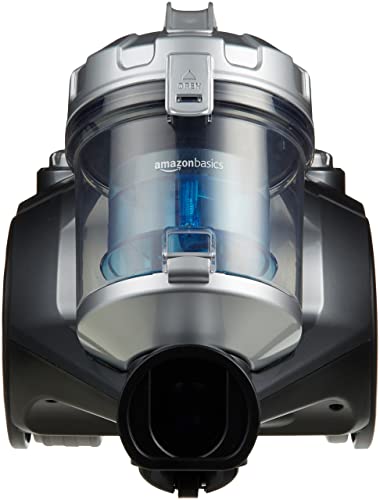 Detalle 1 de Amazon Basics Aspirador de Cilindro, 700W, HEPA, Ligero y Compacto🧹