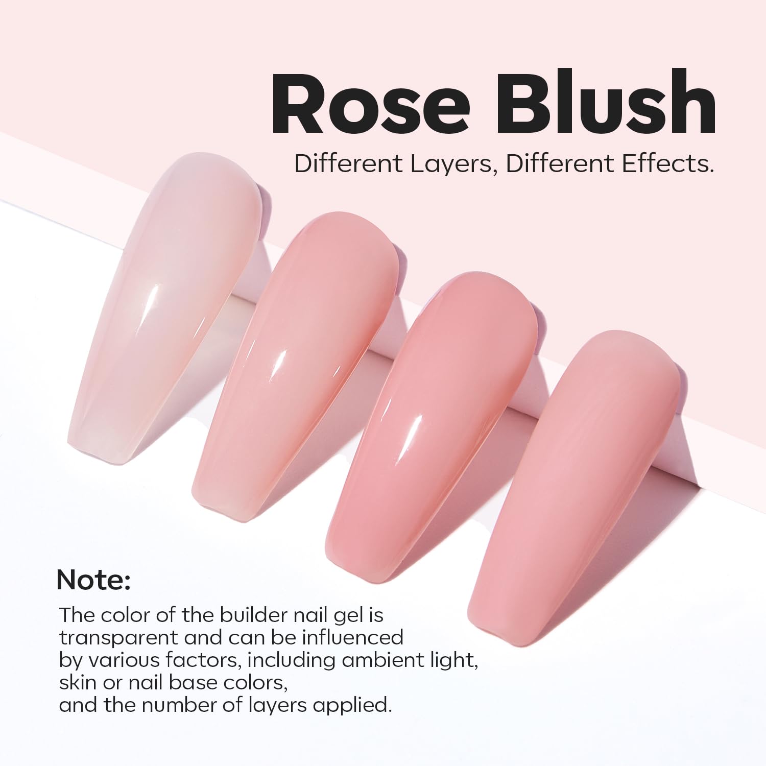 Thumbnail 6 de Modelones Aufbaugel Nägel Rosa Nude Builder – 15 ml