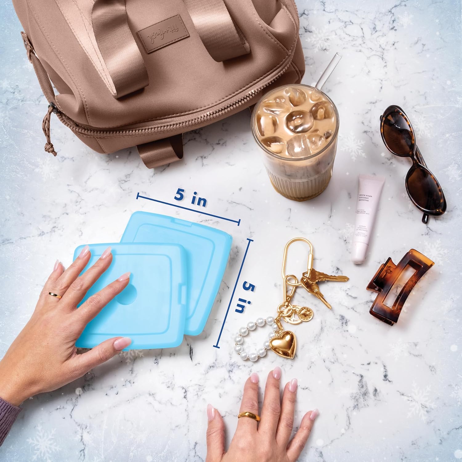 Thumbnail 4 de Cool Coolers by Fit & Fresh Slim Ice Packs (Set of 4) — Quick Freeze Reusable Lunch Cooler Packs