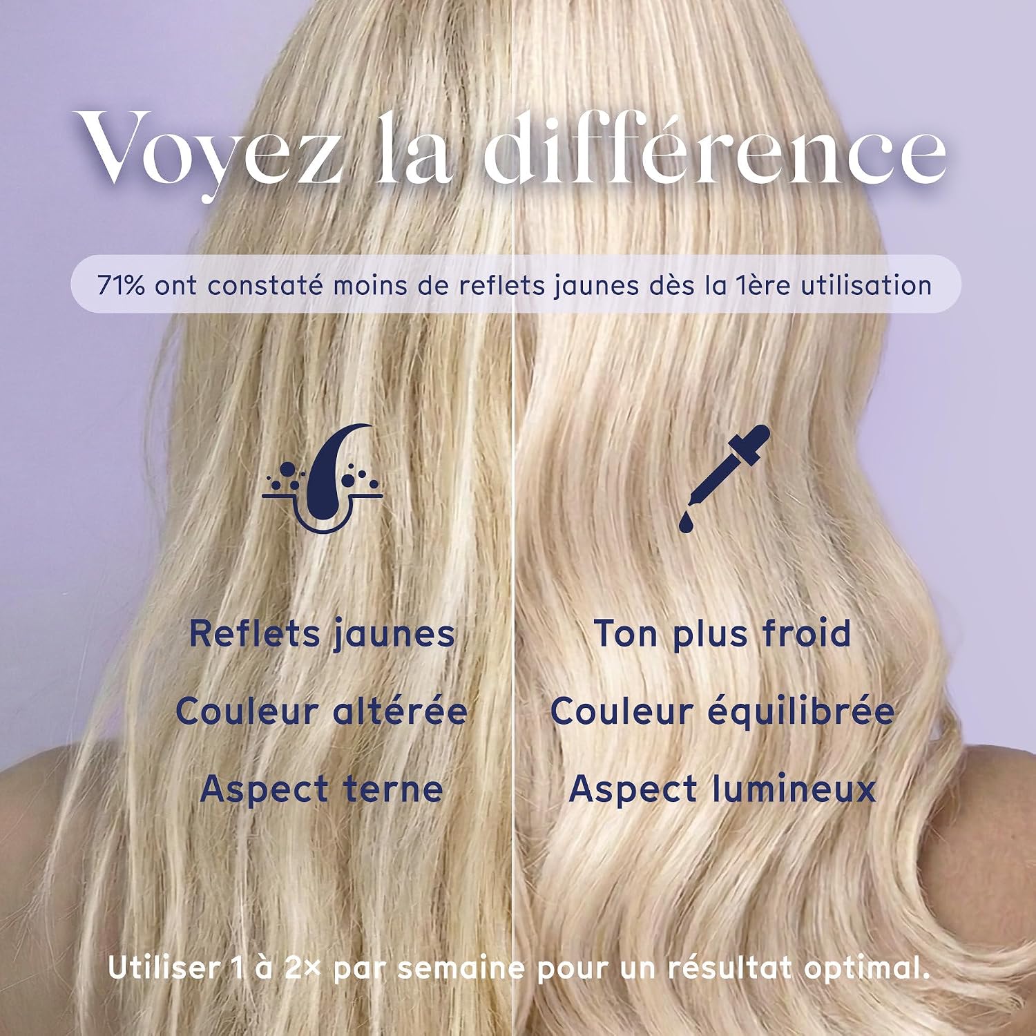 Detalle de Arista Ayurveda Arista Shampoing Violet Solide : anti-jaunissement pour cheveux blondes