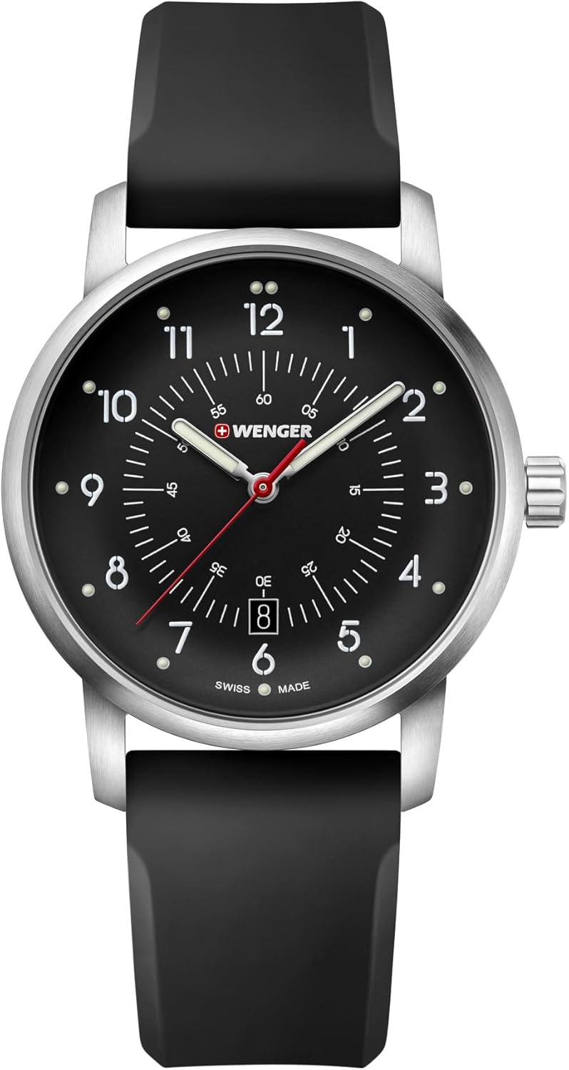 Thumbnail 2 de WENGER Herren Armbanduhr Avenue Ø 42 mm – Swiss Made, Analog Quarz, bis 100 m wasserdicht