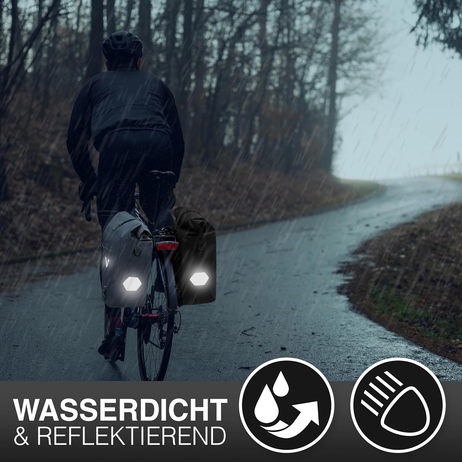 Thumbnail 4 de Valkental Große 28L Gepäckträgertasche